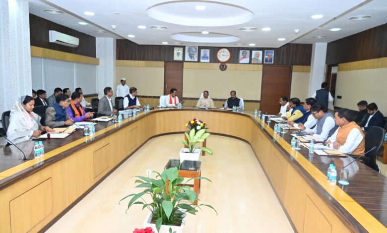 CG Cabinet Meeting: Cabinet meeting held at Mantralaya Mahanadi Bhawan under the chairmanship of Chief Minister Vishnudev Sai.